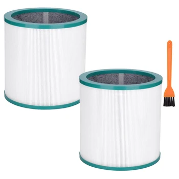 2 упаковки Сменных Фильтров Воздухоочистителя TP02 для Башенных Очистителей Dyson Pure Cool Link Моделей TP01, TP02, TP03, BP01, AM11