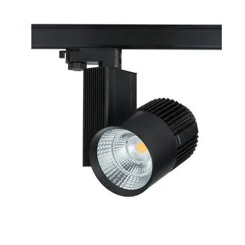 4 Провода 3 фазы 50 Вт COB LED Track Light Spotight AC85-265V