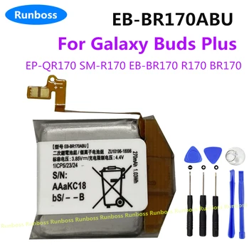 Runboss EB-BR170ABU 42 мм Аккумулятор емкостью 270 мАч Для Samsung Galaxy Buds Plus EP-QR170 R170 BR170 Аккумулятор Для Отсека наушников SM-R170