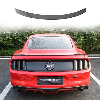 Для 2015-2023 Ford Mustang Задний Спойлер OE Стиль Карбоновый Материал Крышка Багажника Маленькое Крыло Обвес Аксессуары Для Тюнинга автомобиля