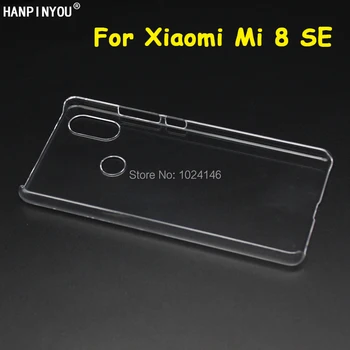 Для Xiaomi Mi8 SE Новый тонкий кристально прозрачный жесткий чехол для ПК, защитная оболочка Xiaomi Mi 8 SE 5,88