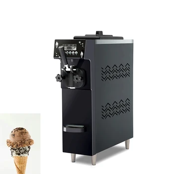 Машина для приготовления мороженого с одним вкусом, коммерческая машина для приготовления клубничного пломбира из нержавеющей стали