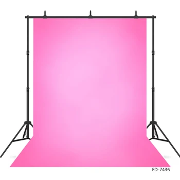 Чистые розовые однотонные фотофоны, индивидуальные виниловые тканевые фоны для детских портретных фотосессий, реквизит для фотосъемки